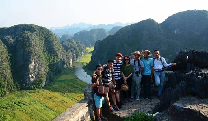 Ninh Binh Day Trip: Hoa Lu, Mua Cave & Tam Coc by Limousine and Bike photo 3