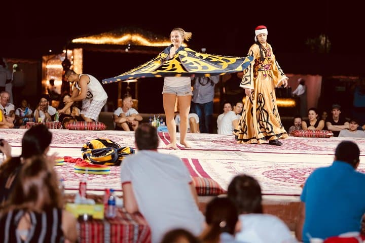 Evening Abu Dhabi Desert Safari: Dune Bashing, Camel Encounters & BBQ Under Stars photo 4