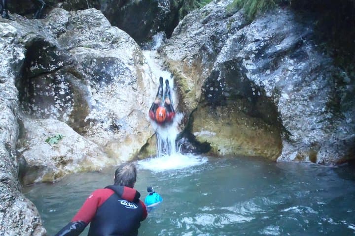 Family Canyoning in Soca Valley — Beginner-Friendly River Descent from Bovec photo 4