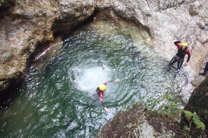 Family Canyoning in Soca Valley — Beginner-Friendly River Descent from Bovec photo 6
