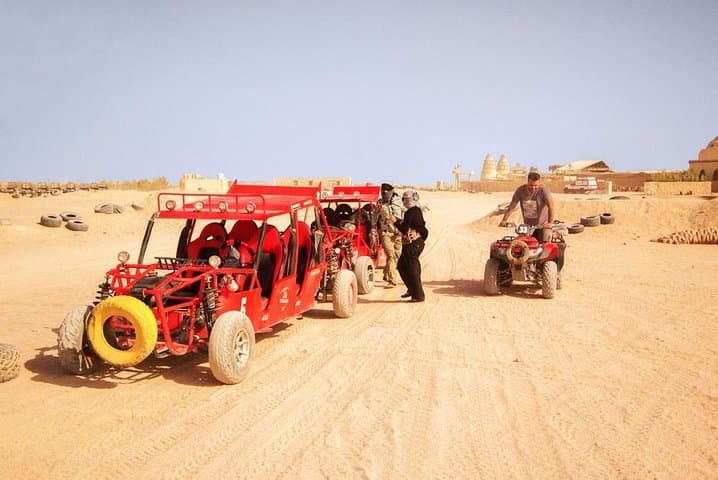 Hurghada Desert Quad Safari: Dune Riding, Bedouin Camp & Barbecue
