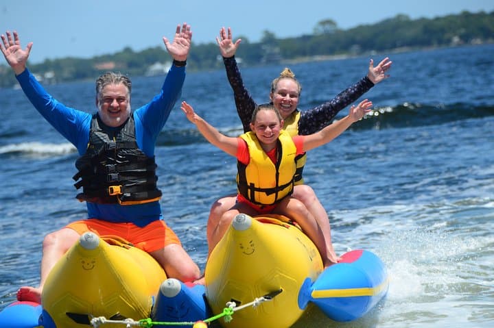 Destin Banana Boat Ride in the Gulf of Mexico — 75-Minute High-Speed Ride & Dolphin Views