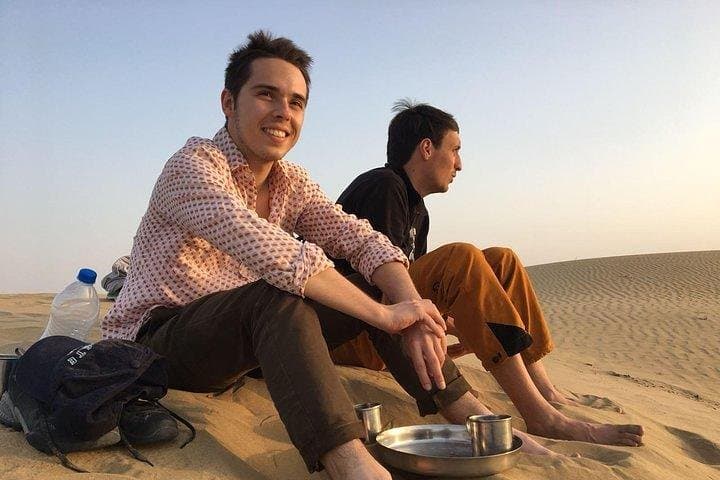 Overnight Desert Safari from Jaisalmer: Dunes, Kuldhara & Camel Ride