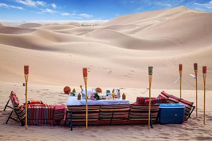 Private Romantic Desert Dinner & Dune Safari in Al Khatim, Abu Dhabi photo 2
