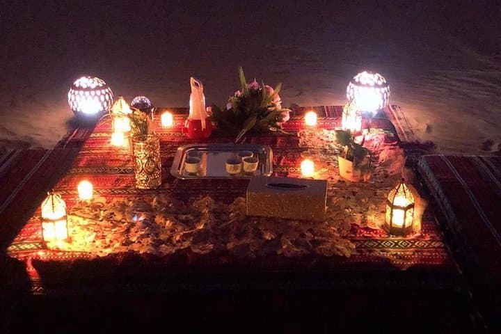 Private Romantic Desert Dinner & Dune Safari in Al Khatim, Abu Dhabi photo 4