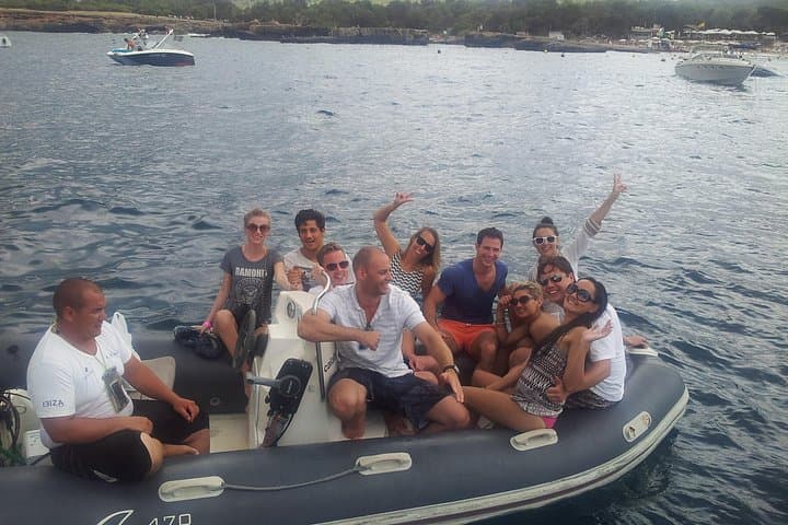 Private Catamaran Beach Hopping in Ibiza — South Coast Beaches & Snorkel Cruise photo 3