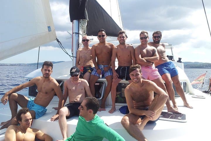 Private Catamaran Beach Hopping in Ibiza — South Coast Beaches & Snorkel Cruise photo 4