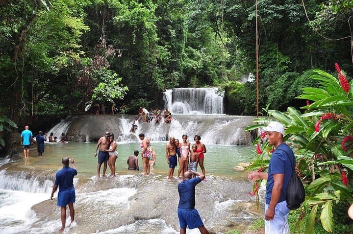 YS Falls and Appleton Rum: South Coast Waterfall & Distillery Day Trip from Montego Bay photo 4