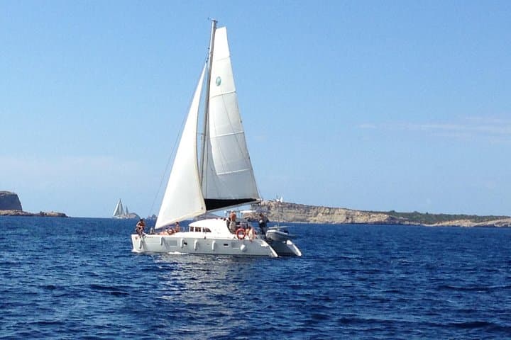 Private Catamaran to Cala Comte: Swim, Paddle & Sunset off Ibiza photo 4
