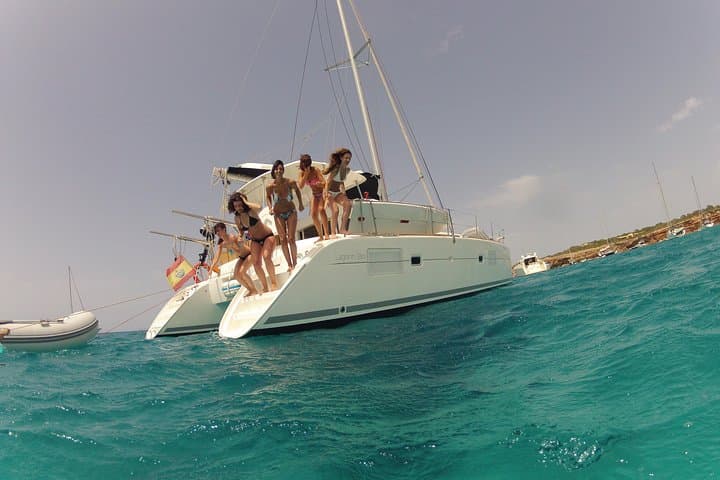 Private Catamaran Trip to Cala Llonga, Ibiza — Snorkel, Paddle & Secluded Coves photo 3