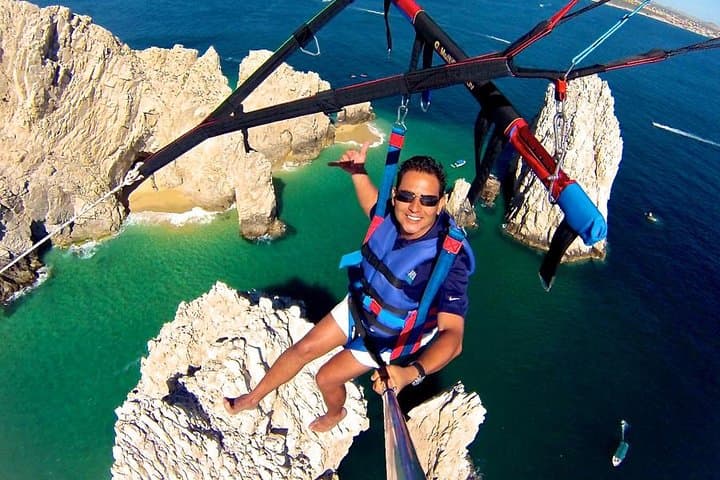 Parasailing in Los Cabos — Soar Above Land's End and Medano Beach photo 2