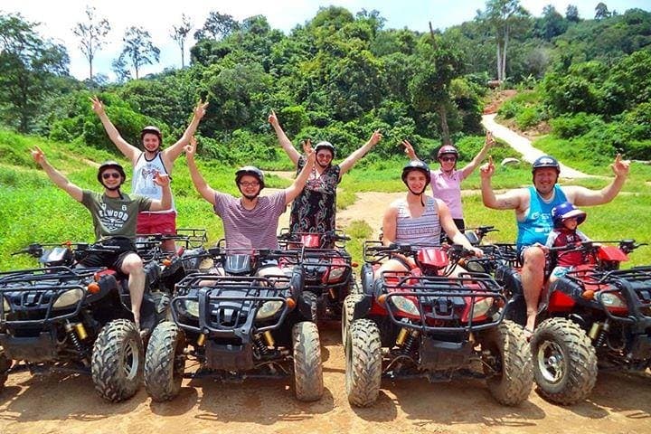 Ubud ATV Jungle Ride and White Water Rafting with Lunch