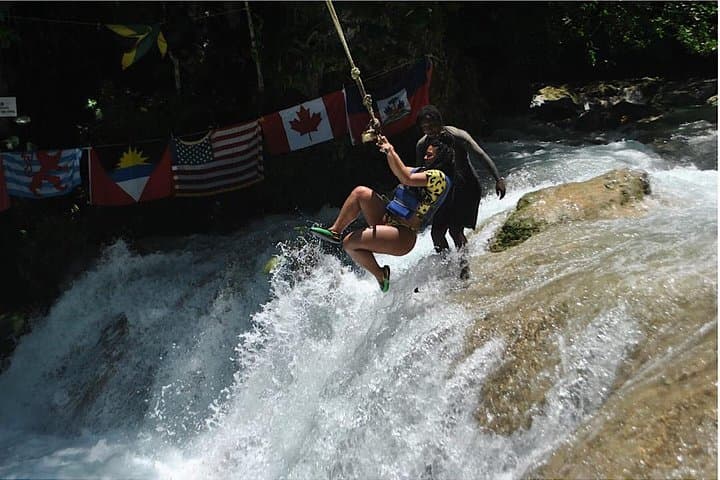 Blue Hole Ocho Rios: Swim, Cliff-Jump and Rope-Swing at Jamaica's Secret Falls photo 2