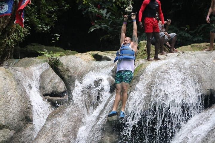 Blue Hole Ocho Rios: Swim, Cliff-Jump and Rope-Swing at Jamaica's Secret Falls photo 6