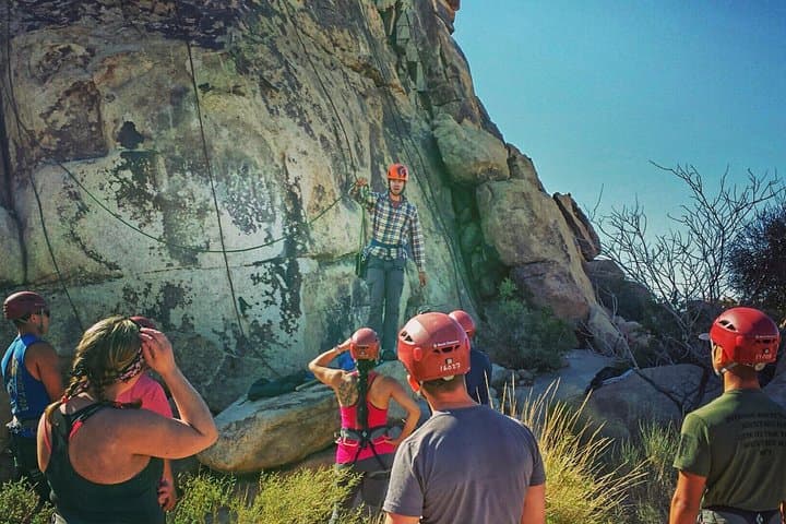 Experience Beginner Rock Climbing Adventures in Joshua Tree National Park photo 3