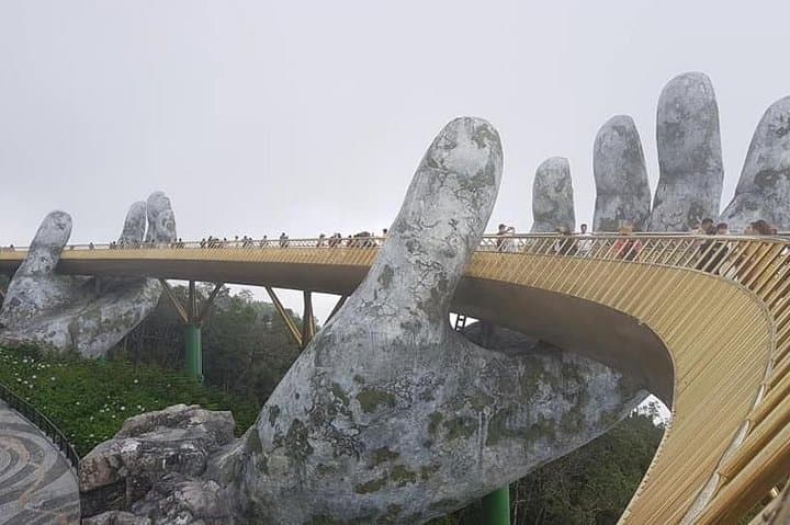 Golden Bridge, Marble Mountains & Monkey Mountain Shore Excursion from Chan May or Tien Sa Port photo 4