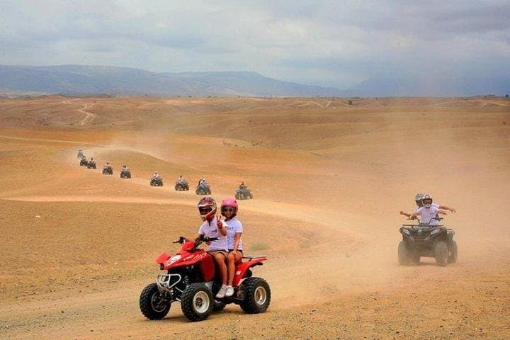 Agafay Desert Quad & Camel Ride to Lalla Takerkoust — Tea, Views & Dinner