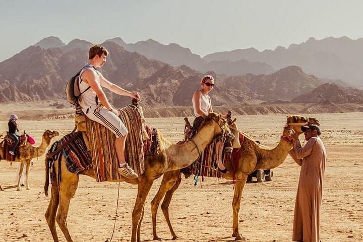 Hurghada Jeep Safari: Camel Ride, Bedouin Village & Desert BBQ photo 2
