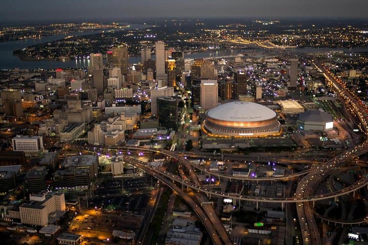 New Orleans Night Sightseeing Flight: A 30–45 Minute Aerial Tour of the French Quarter Lights photo 3