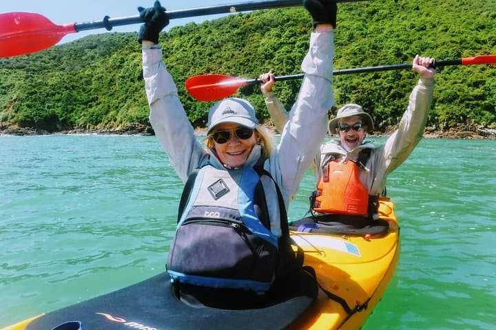Sea Kayaking Akaroa Marine Reserve: Guided Wildlife & Volcanic Crater Paddle photo 4