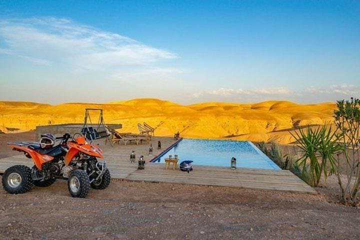 Agafay Desert Quad & Camel Ride to Lalla Takerkoust — Tea, Views & Dinner photo 2