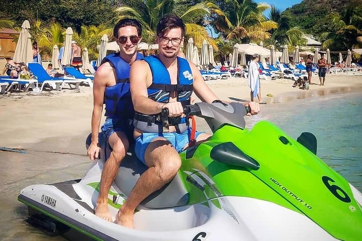 Reggae Beach Jet Ski Rental St Kitts — 60-Minute Waverunner Adventure photo 2