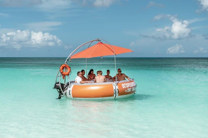Aqua Donut Private Boat Aruba — Palm Beach Snorkel & Sunset Cruise photo 6