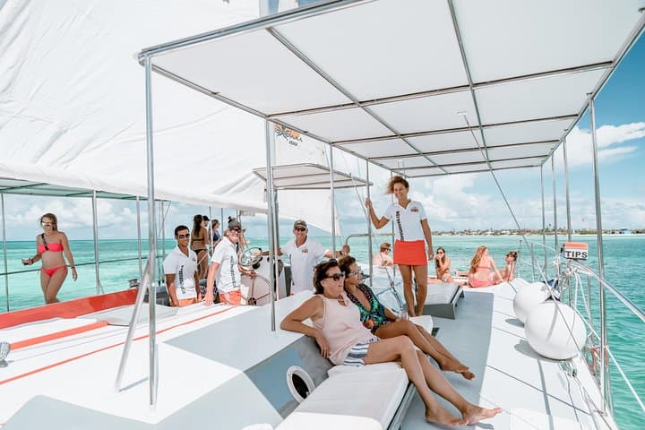 Aruba Sunset Catamaran Happy Hour — Sail, Snacks & Open Bar photo 2