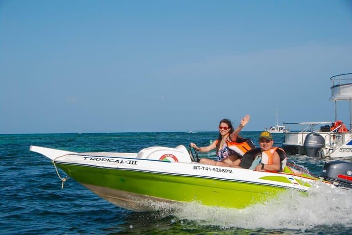 Punta Cana Speedboat Adventure: Hidden Beaches, Natural Pool & Snorkel photo 4