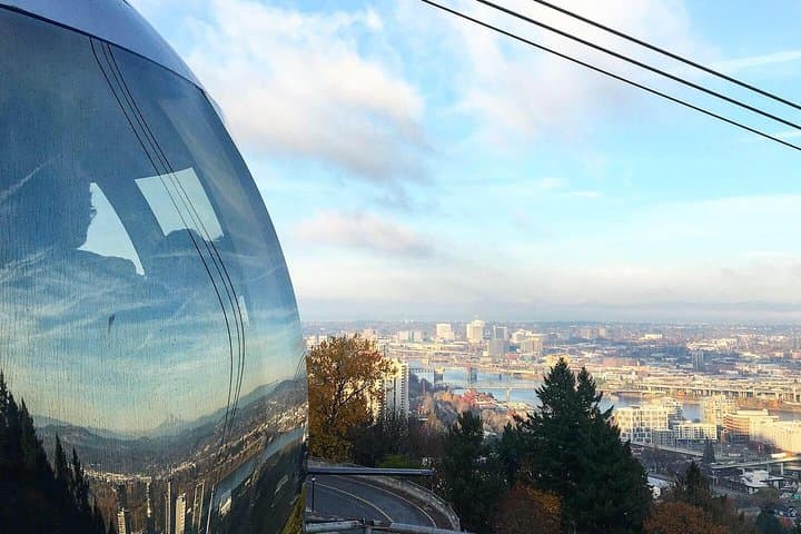 Sunrise Aerial Tram and Doughnuts: Morning Views of Portland from OHSU photo 6