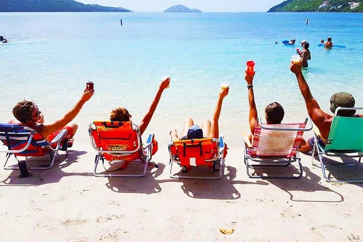 Catamaran Sail to Jost Van Dyke: Full-Day White Bay & Soggy Dollar Bar Excursion photo 1