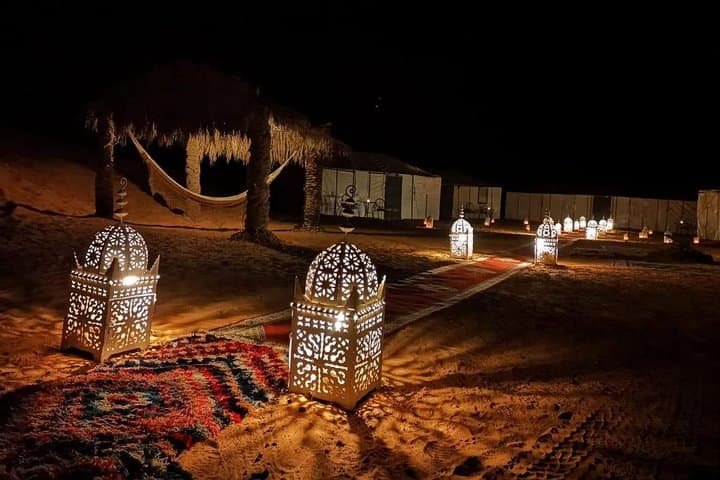 Sahara Camel Trekking & Overnight Luxury Camp — Merzouga Dune Experience