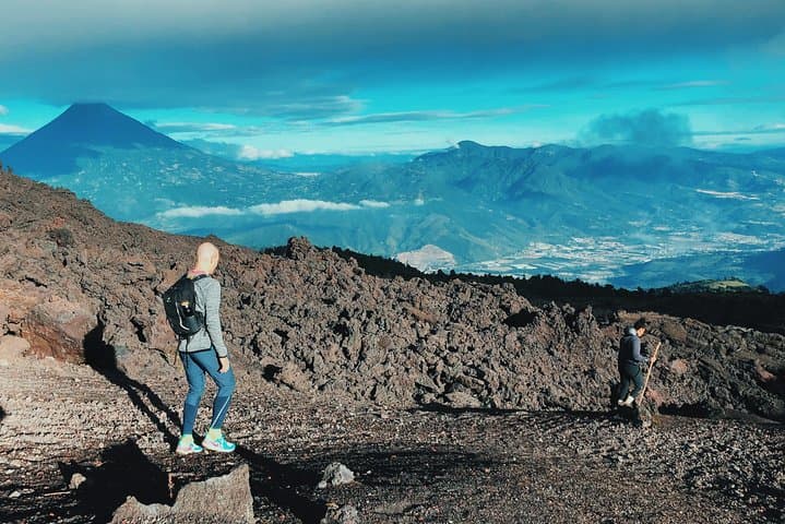 Pacaya Volcano Sunrise Hike from Antigua: Lava Rivers & Dawn Views