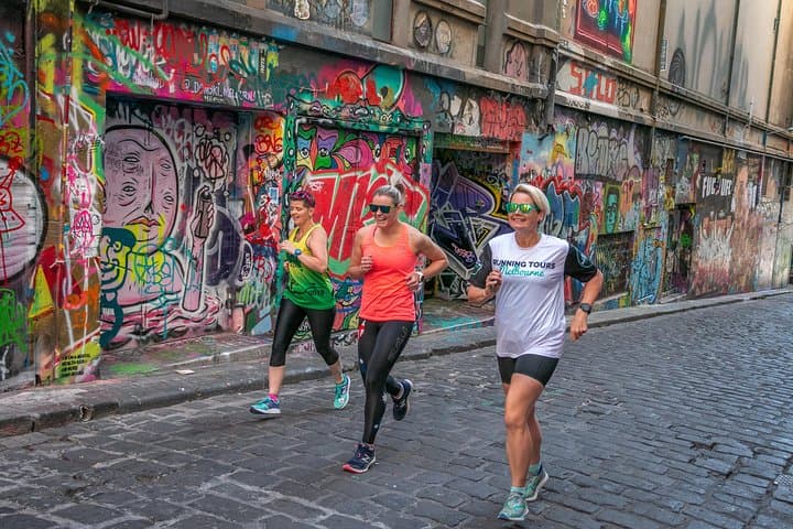 Melbourne Laneways Discovery Running Tour: 8km Guided Morning Run Through Street Art & History photo 1