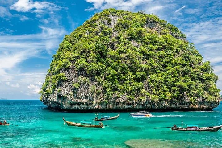 Phi Phi Green & Khai Islands Speedboat Day Trip — Snorkel Maya Bay & Khai