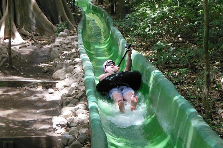 Buena Vista Mega Combo: Zipline, Waterfall & Hot Springs Day Trip from Liberia