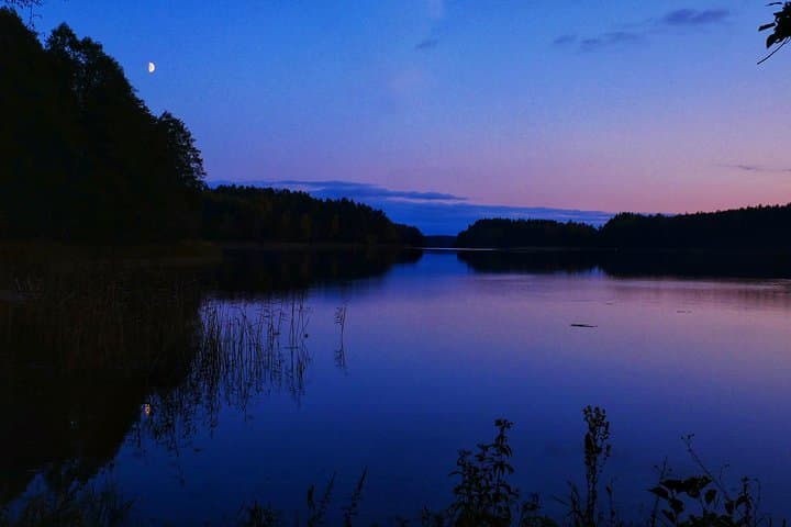 Night-Time Fat Biking in Visaginas: High-Speed Ride around Smalvos Lake photo 4