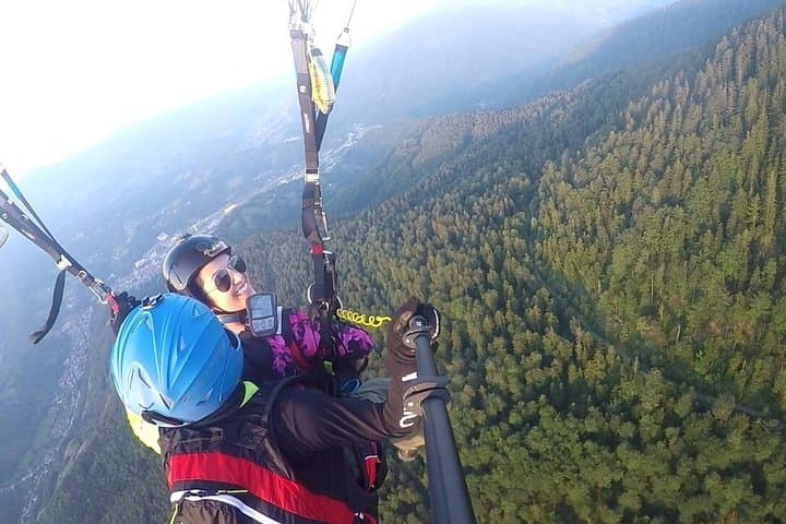 Soar Over Sarajevo: Tandem Paragliding Above Bosnia's Mountain Valleys