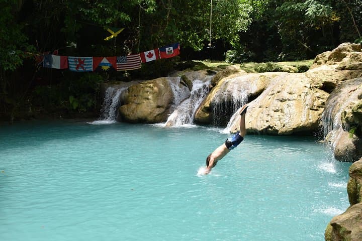 Blue Hole & Secret Falls Day Trip from Runaway Bay — Swim, Hike & Jerk Lunch photo 3