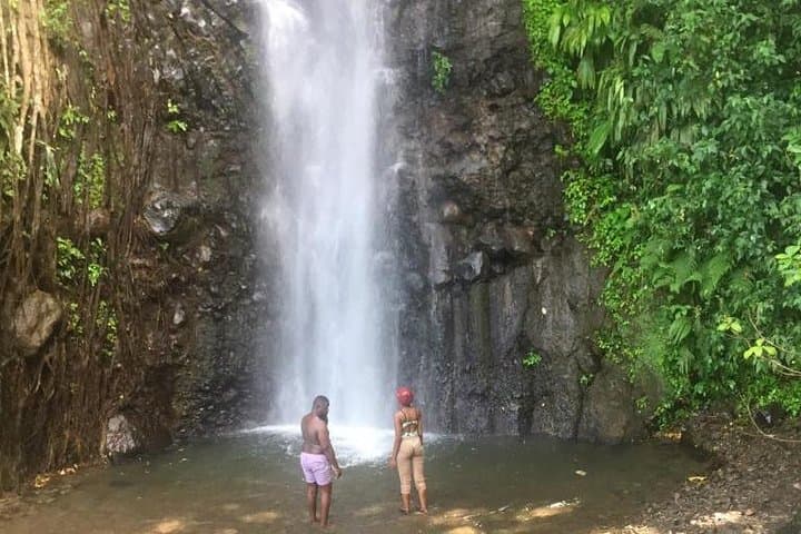 Dark View Falls Tour and West Coast Beach — St. Vincent Adventure