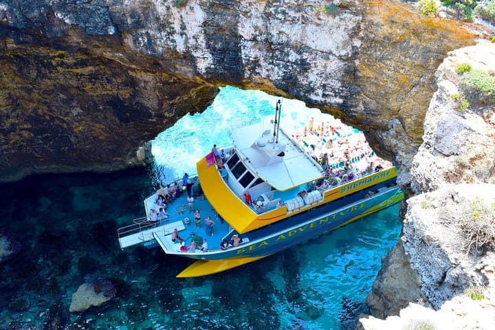 Gozo and Comino Day Cruise: Blue Lagoon, Crystal Lagoon & Sea Caves photo 3