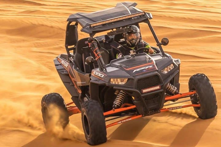 Dubai Dune Buggy Safari: Private 1000cc Polaris Sunset Drive, Camp Dinner & Shows photo 2
