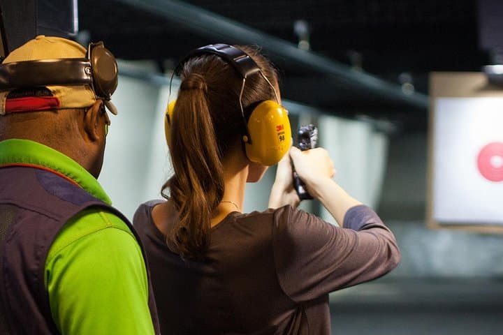 Dubai Shooting Range Experience: 9mm Pistol Session for Beginners