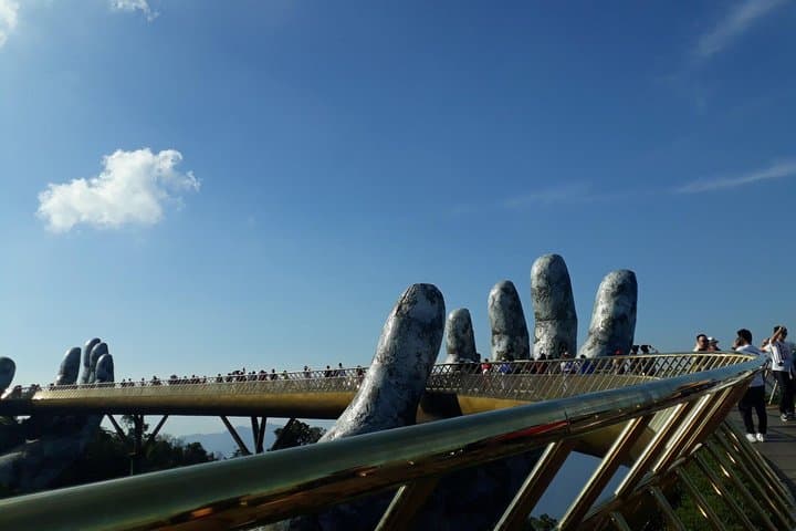 Ba Na Hills Golden Bridge & Marble Mountains: Full-Day Private Tour from Da Nang or Hoi An photo 3