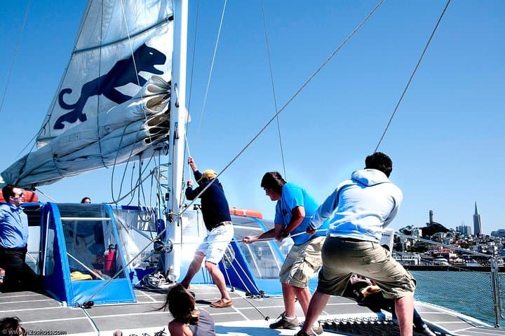 Sail San Francisco Bay: 1.5-Hour Catamaran Cruise from Pier 39 photo 2