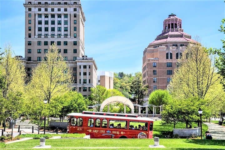 Asheville Hop-On Hop-Off Trolley: 90-Minute City Highlights & History