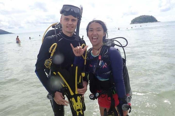 PADI Discover Scuba Experience in Phuket — Beginner Beach Dive on Coral Reefs