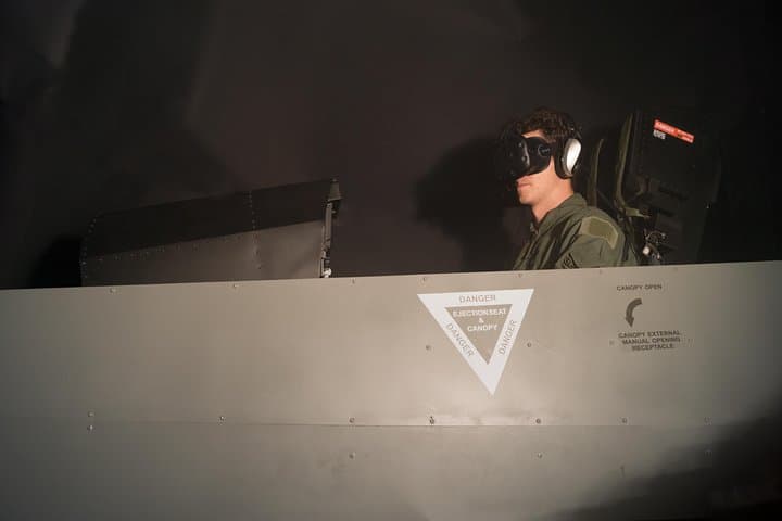 Fly an F/A-18 Fighter Jet Simulator in Zurich — 360° VR Cockpit Experience photo 4