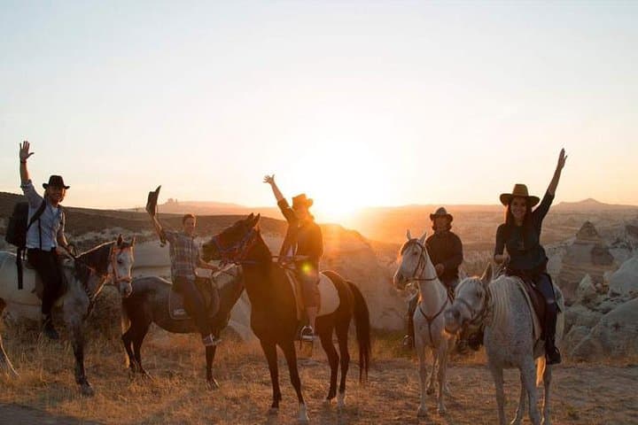Sunset Horseback Riding Through Cappadocia's Valleys photo 2