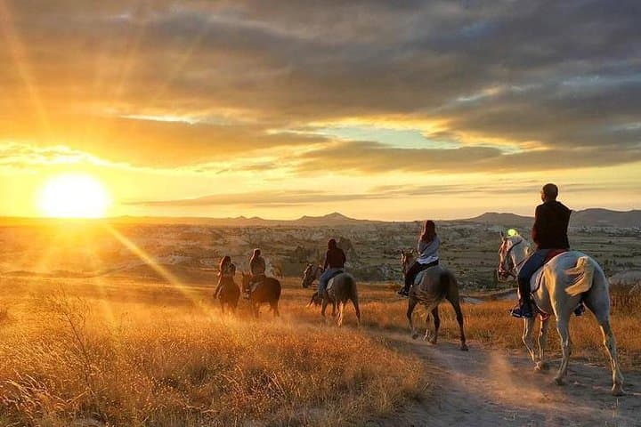 Sunset Horseback Riding Through Cappadocia's Valleys photo 4